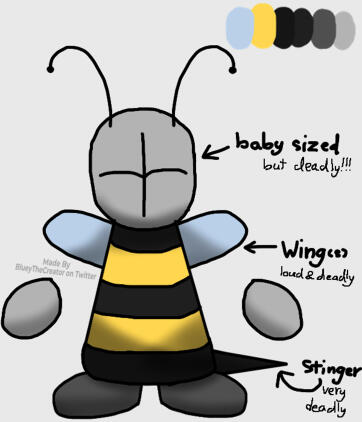 Bee Grunt full body